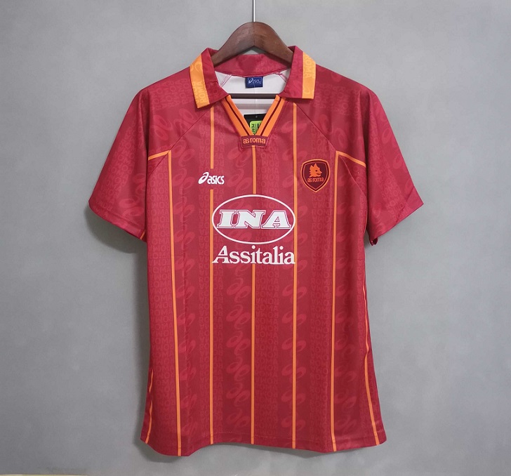 AAA Quality Roma 96/97 Home Soccer Jersey